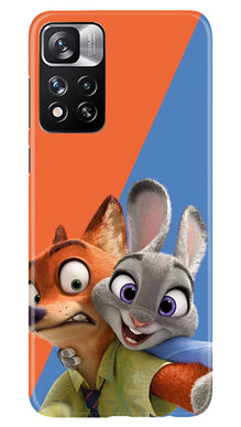 Cartoon Mobile Back Case for Redmi Note 11 Pro (Design - 306)
