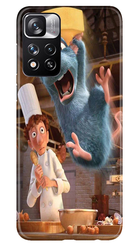 Ratatouille Mobile Back Case for Redmi Note 11 Pro (Design - 307)