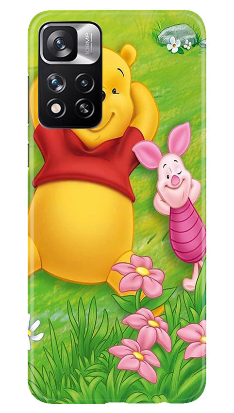 Winnie The Pooh Mobile Back Case for Redmi Note 11 Pro (Design - 308)