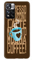 Love Coffee Mobile Back Case for Redmi Note 11 Pro (Design - 311)