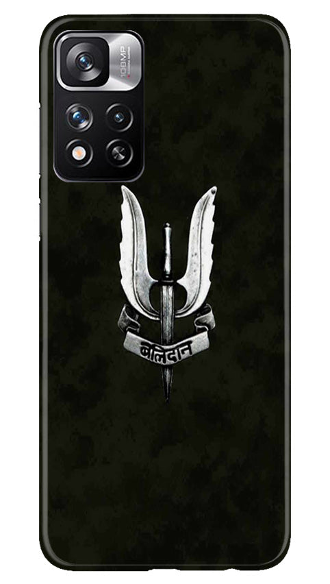 Balidaan Mobile Back Case for Redmi Note 11 Pro (Design - 315)