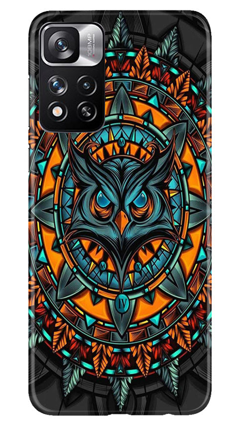 Owl Mobile Back Case for Redmi Note 11 Pro (Design - 319)