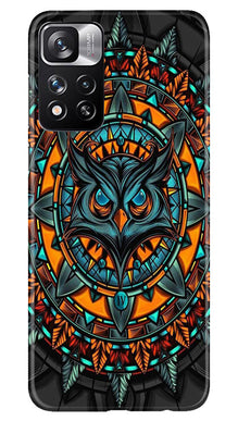 Owl Mobile Back Case for Redmi Note 11 Pro (Design - 319)