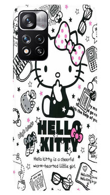 Hello Kitty Mobile Back Case for Redmi Note 11 Pro (Design - 320)