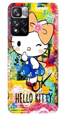 Hello Kitty Mobile Back Case for Redmi Note 11 Pro (Design - 321)