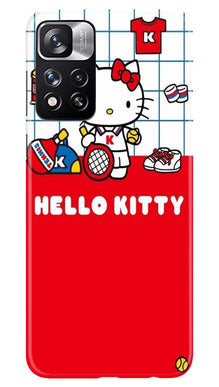 Hello Kitty Mobile Back Case for Redmi Note 11 Pro (Design - 322)