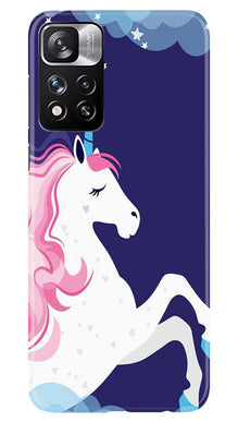 Unicorn Mobile Back Case for Redmi Note 11 Pro (Design - 324)