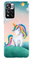 Unicorn Mobile Back Case for Redmi Note 11 Pro (Design - 325)
