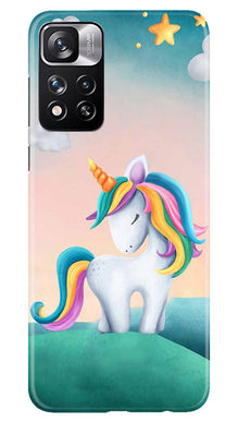 Unicorn Mobile Back Case for Redmi Note 11 Pro (Design - 325)