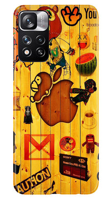 Wooden Texture Mobile Back Case for Redmi Note 11 Pro (Design - 326)