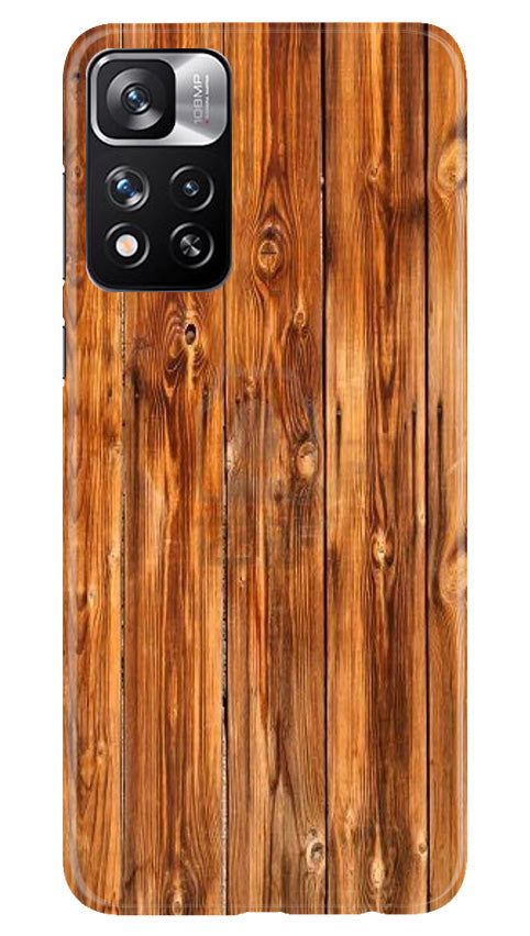 Wooden Texture Mobile Back Case for Redmi Note 11 Pro (Design - 335)