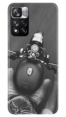 Royal Enfield Mobile Back Case for Redmi Note 11 Pro (Design - 341)