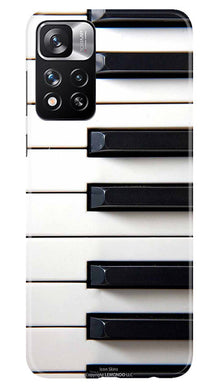 Piano Mobile Back Case for Redmi Note 11 Pro (Design - 345)