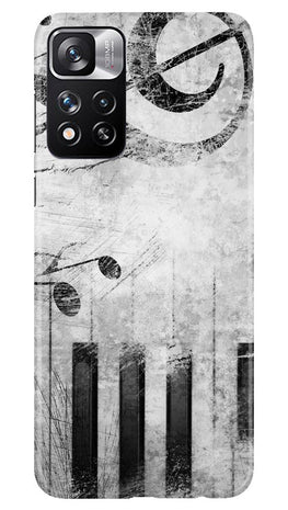 Music Mobile Back Case for Redmi Note 11 Pro (Design - 352)