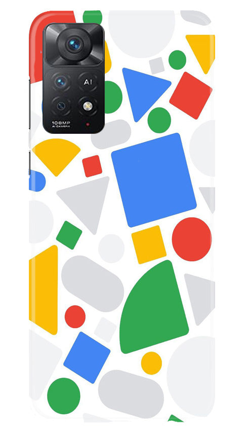 Circul Squar & Tringle Art Case for Redmi Note 11 Pro 5G