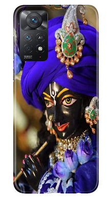 Lord Krishna4 Mobile Back Case for Redmi Note 11 Pro 5G (Design - 19)