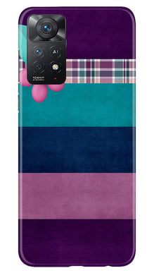 Purple Blue Mobile Back Case for Redmi Note 11 Pro 5G (Design - 37)