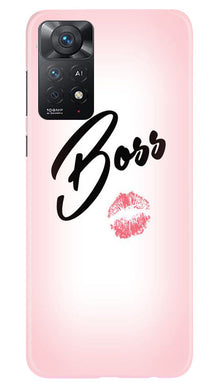 Boss Mobile Back Case for Redmi Note 11 Pro 5G (Design - 59)