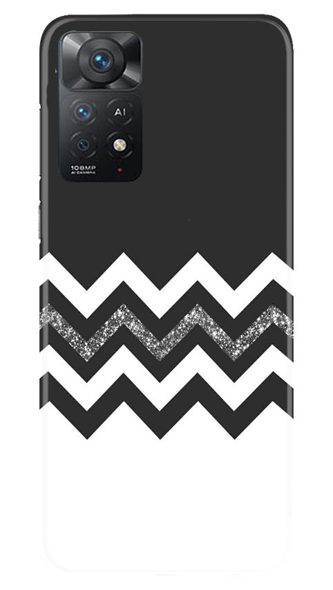 Black white Pattern2Case for Redmi Note 11 Pro 5G