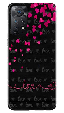 Love in Air Mobile Back Case for Redmi Note 11 Pro 5G (Design - 89)