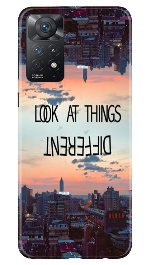 Look at things different Case for Redmi Note 11 Pro 5G
