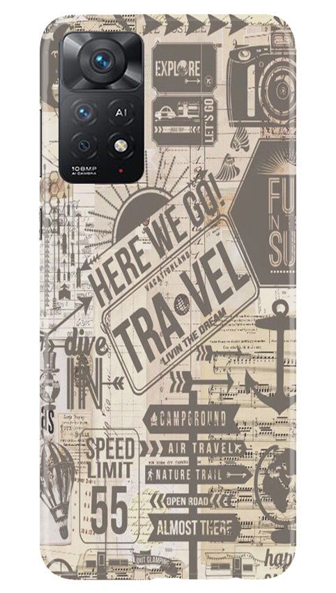 Travel Case for Redmi Note 11 Pro 5G(Design - 104)