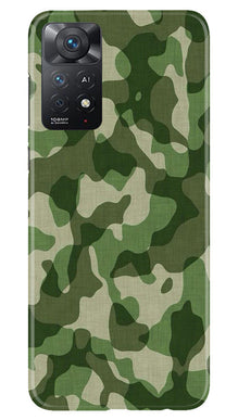 Army Camouflage Mobile Back Case for Redmi Note 11 Pro 5G  (Design - 106)