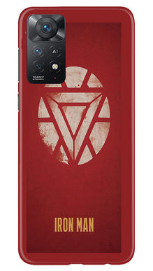 Iron Man Superhero Mobile Back Case for Redmi Note 11 Pro 5G  (Design - 115)