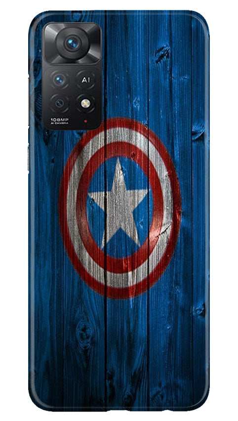 Captain America Superhero Case for Redmi Note 11 Pro 5G  (Design - 118)