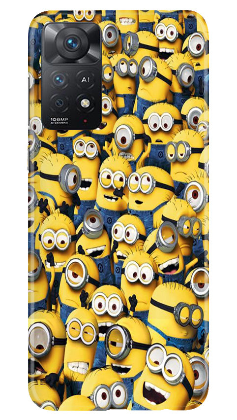 Minions Case for Redmi Note 11 Pro 5G  (Design - 126)