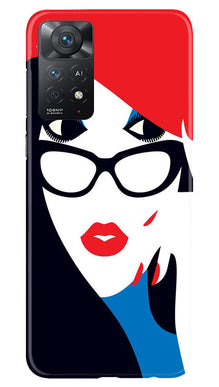 Girlish Mobile Back Case for Redmi Note 11 Pro 5G  (Design - 131)
