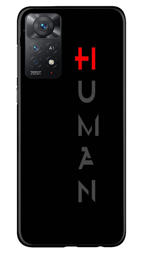Human Case for Redmi Note 11 Pro 5G  (Design - 141)