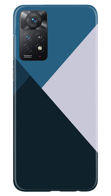 Blue Shades Mobile Back Case for Redmi Note 11 Pro 5G (Design - 157)