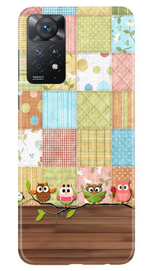 Owls Mobile Back Case for Redmi Note 11 Pro 5G (Design - 171)