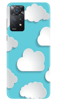 Clouds Mobile Back Case for Redmi Note 11 Pro 5G (Design - 179)
