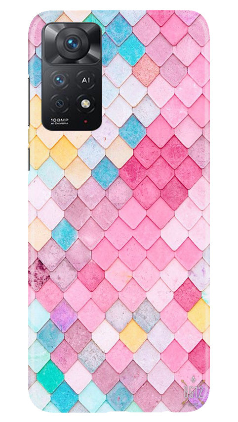 Pink Pattern Case for Redmi Note 11 Pro 5G (Design No. 184)
