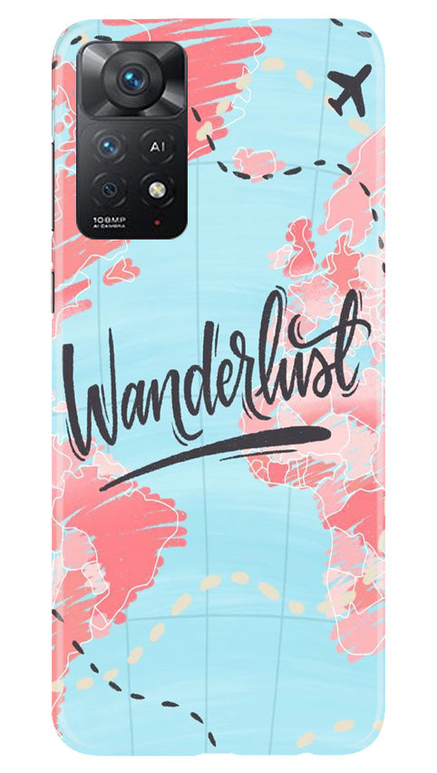 Wonderlust Travel Case for Redmi Note 11 Pro 5G (Design No. 192)