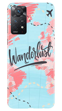 Wonderlust Travel Mobile Back Case for Redmi Note 11 Pro 5G (Design - 192)