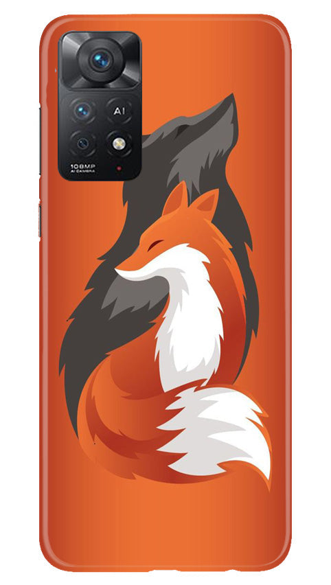 Wolf  Case for Redmi Note 11 Pro 5G (Design No. 193)
