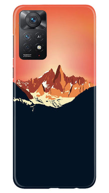 Mountains Mobile Back Case for Redmi Note 11 Pro 5G (Design - 196)