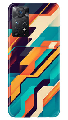 Modern Art Mobile Back Case for Redmi Note 11 Pro 5G (Design - 202)