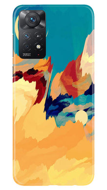 Modern Art Mobile Back Case for Redmi Note 11 Pro 5G (Design - 205)