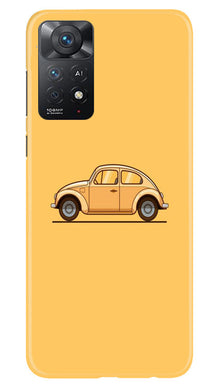 Vintage Car Mobile Back Case for Redmi Note 11 Pro 5G (Design - 231)