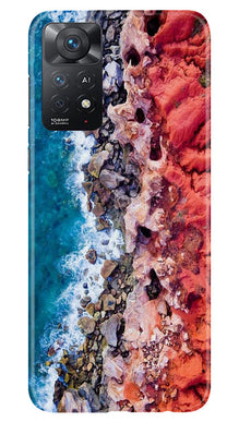 Sea Shore Mobile Back Case for Redmi Note 11 Pro 5G (Design - 242)
