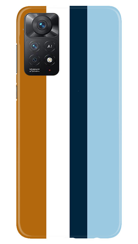Diffrent Four Color Pattern Case for Redmi Note 11 Pro 5G (Design No. 244)