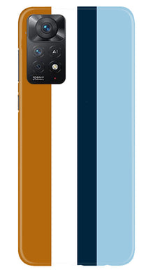 Diffrent Four Color Pattern Mobile Back Case for Redmi Note 11 Pro 5G (Design - 244)