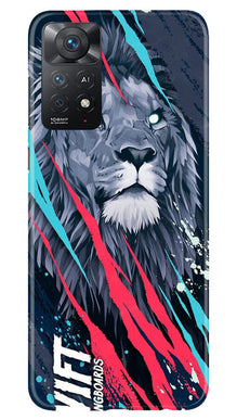 Lion Mobile Back Case for Redmi Note 11 Pro 5G (Design - 247)