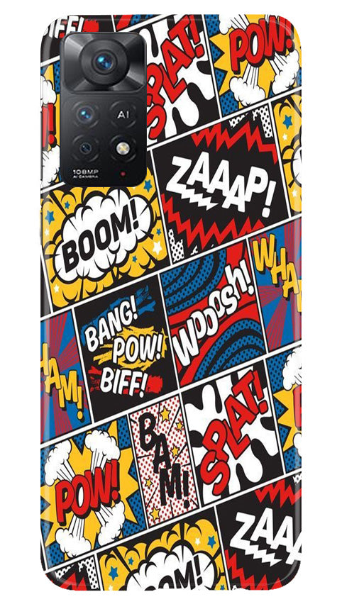 Boom Mobile Back Case for Redmi Note 11 Pro 5G (Design - 264)