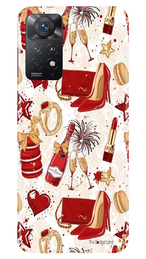 Girlish Mobile Back Case for Redmi Note 11 Pro 5G (Design - 274)