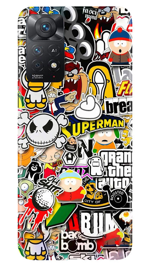 Designer Mobile Back Case for Redmi Note 11 Pro 5G (Design - 282)